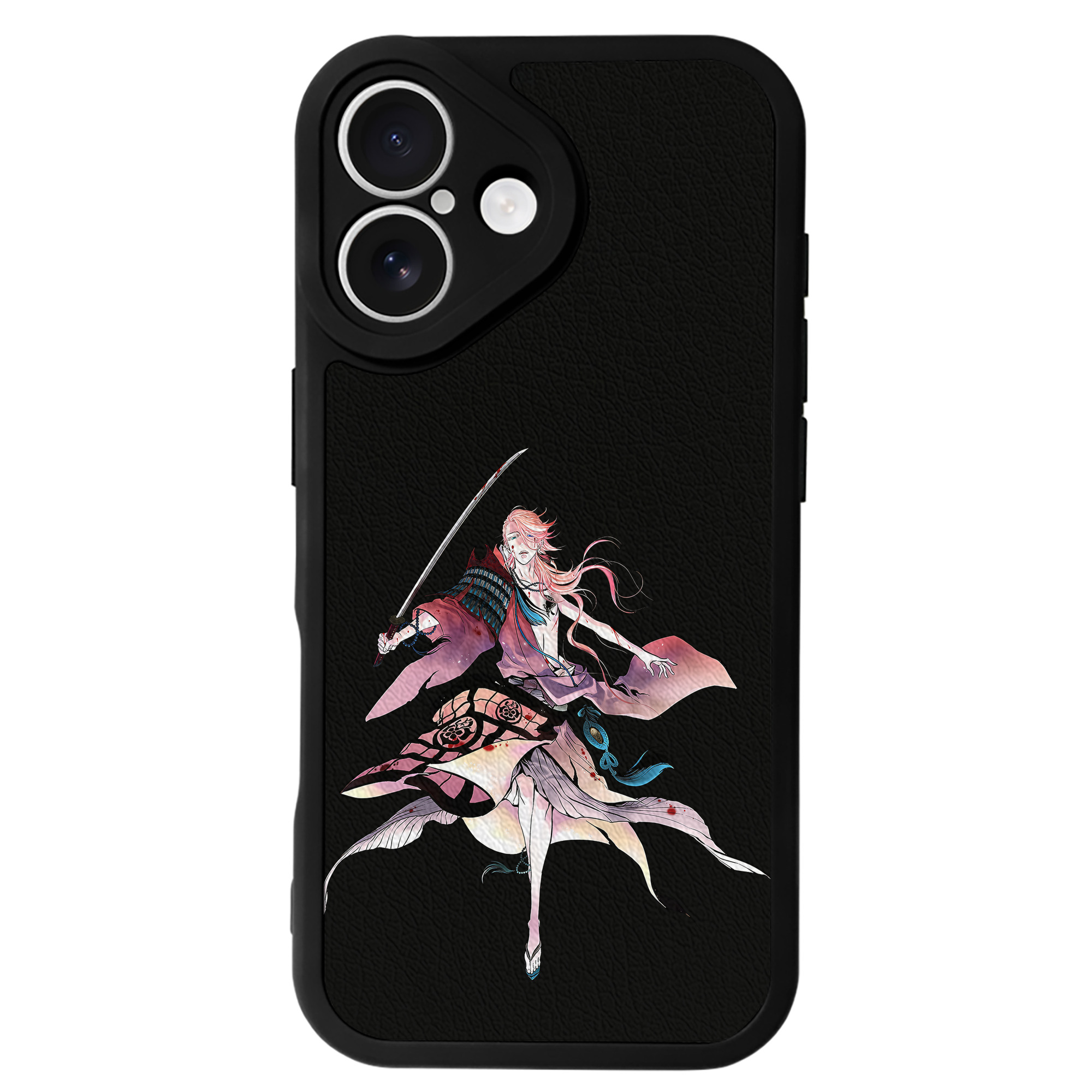 （画像用） 刀剣乱舞 Touken Ranbu 【iPhone 16シリーズ対応】シリコンスマホケース（レザー調） 材質：シリコン
